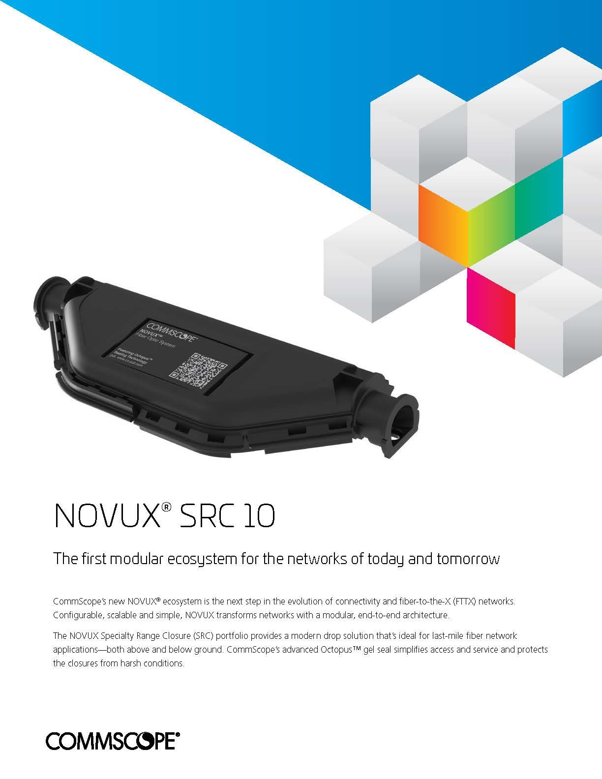 NOVUX™ SRC 10 brochure & ordering guide