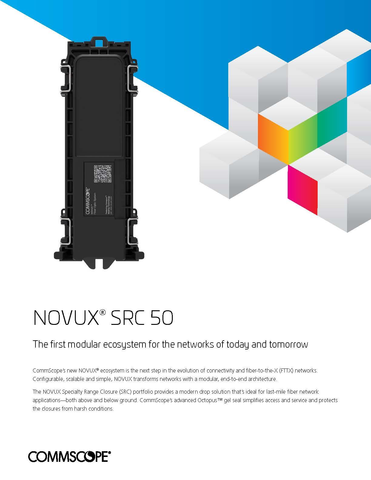 NOVUX™ SRC 50 brochure & ordering guide
