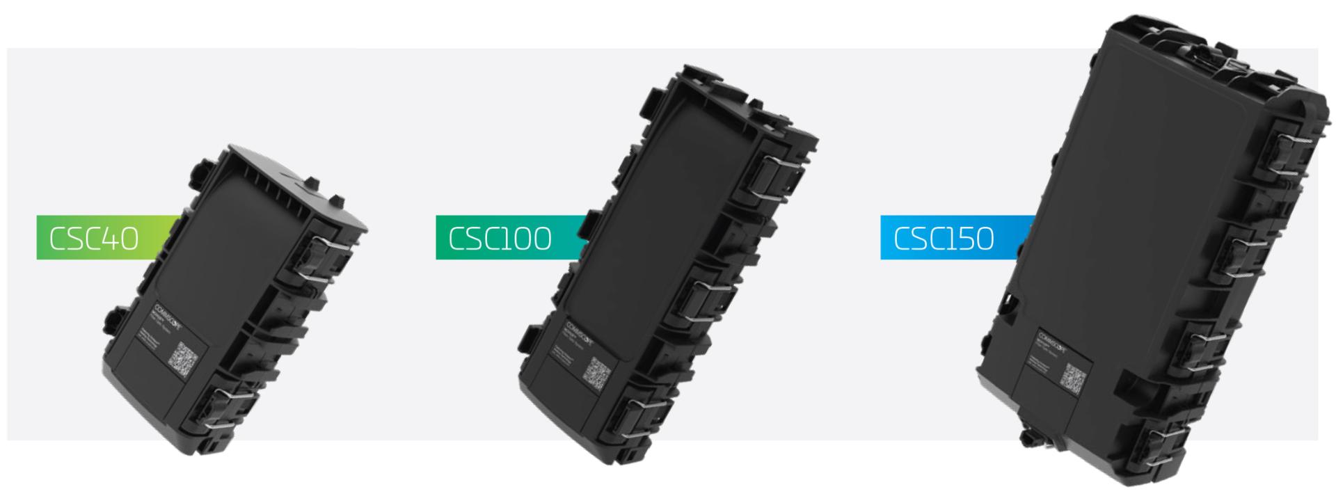 billeder af CommScope NOVUX CSC40, CSC100 og CSC150