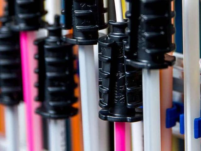 Gabocom rør med fittings og konnektorer