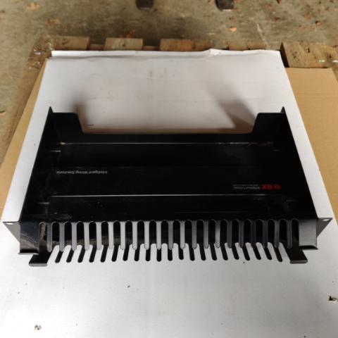 Kabel management til 19" 2 HE 6X panel - Sort