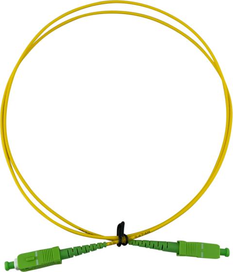 Patchkabel SC/APC - SC/APC 20CM Simplex 9/125µm 2mm