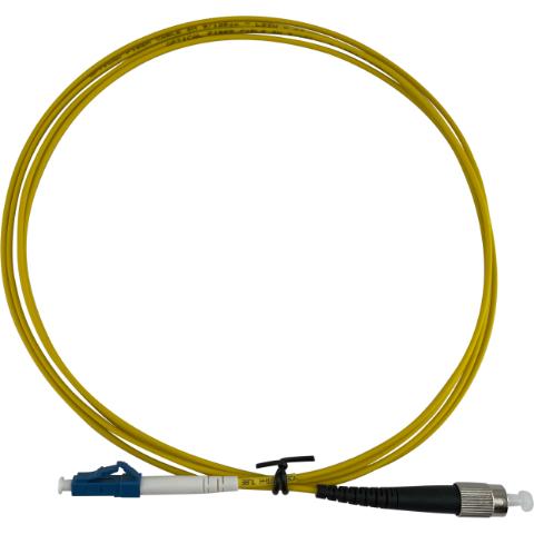 Patchkabel FC/UPC - LC/UPC Simplex 9/125µm 2mm 2M