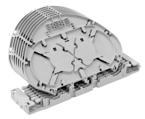 CommScope FIST Splidsekort modul - 8 kort à 4F - ANT 8UMS FIST-SOSA2-8SC-ARS