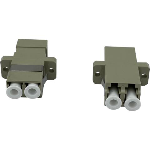 Adaptor LC/PC - LC/PC MM Duplex beige SC footprint