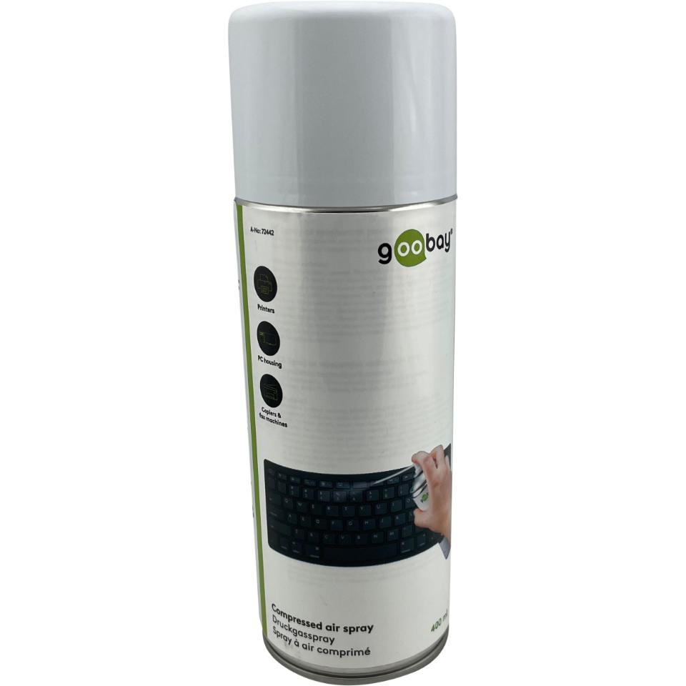 Komprimeret luft 400ml.
