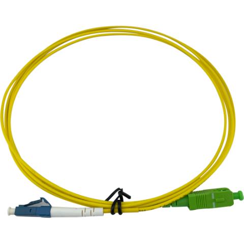 ECS Patchkabel LC/UPC - SC/APC Simplex 9/125µm 2,0mm 2,0m