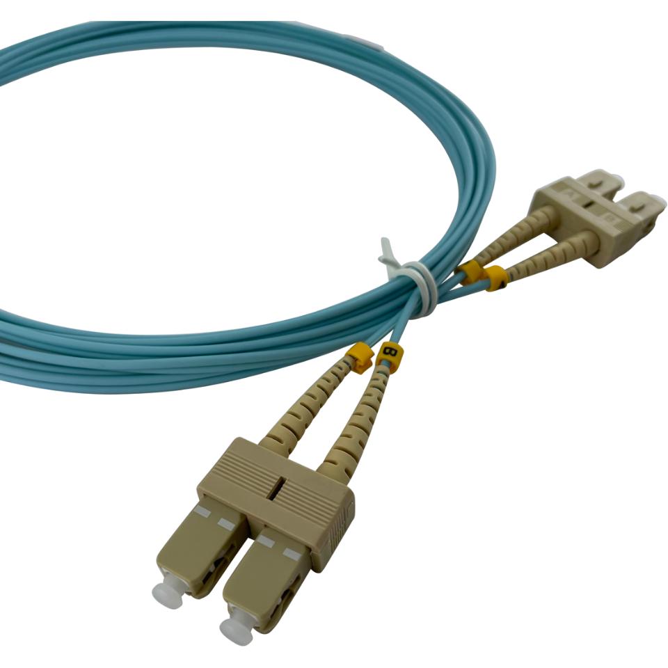 Patchkabel SC/PC - SC/PC Duplex 50/125µm OM3 2x4mm 3M