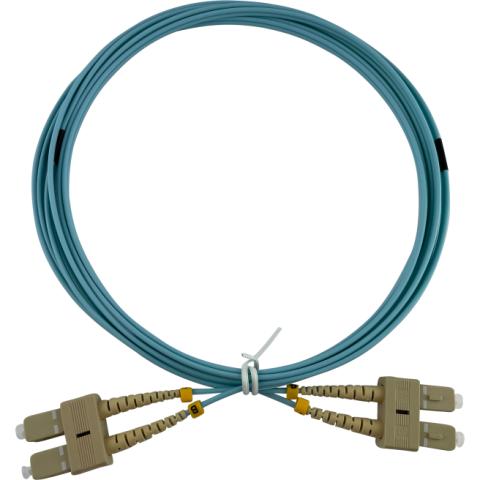 Patchkabel SC/PC - SC/PC Duplex OM3 2x4mm 10M