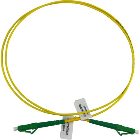 Patchkabel LC/APC - LC/APC Simplex 9/125µm 2mm 1M G652.D
