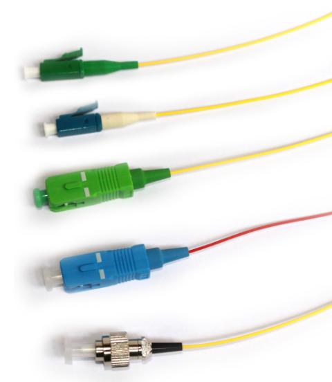 Pigtail SC/UPC 9/125µm 2M G652.D Semitight LSZH Red fibre and coating Min. stripping length 1 meter