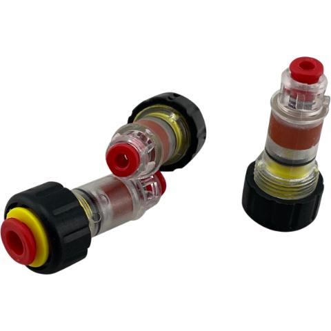 Reduktionskonnektor Vand/Gas 5-3mm