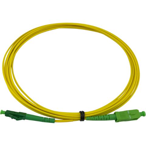 ECS Patchkabel LC/APC - SC/APC 7m Simplex 9/125µm 2,0mm