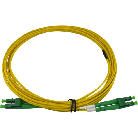 Patchkabel LC/APC - LC/APC 5M Duplex 9/125µm 1,6mm yellow