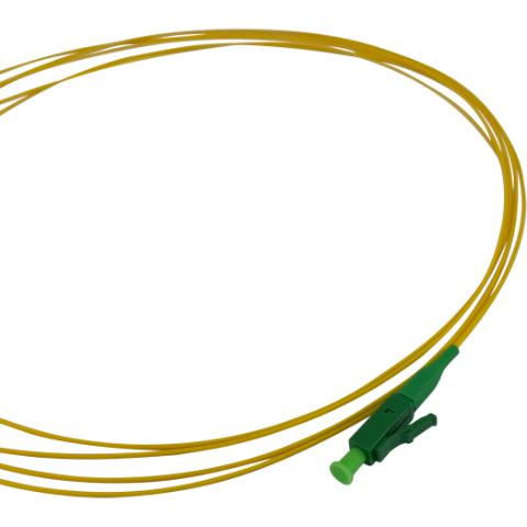 ECS Pigtail LC/APCG652.D Semitight LSZH9/125µm Red fibre and yellow tubeStripping length min. 1 meter 2,0m