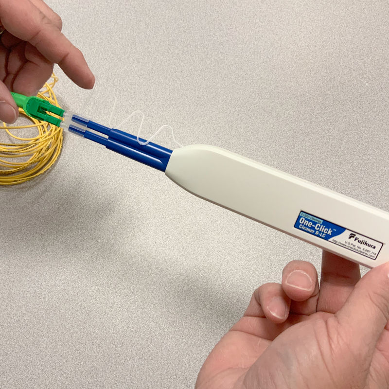 AFL One-Click Cleaner LC 1,25mm Duplex 2x500 rensninger