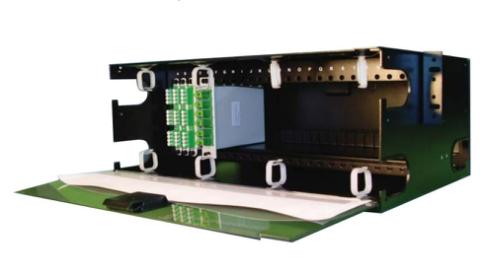 CommScope 19" OCM1+2 splitterholder 3HE ramme til 14x splittere/WDM HxBxD: 133x481x235mm