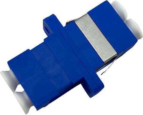 CommScope Adaptor LC/UPC Duplex 9/125µm med flange uden samleledsholder