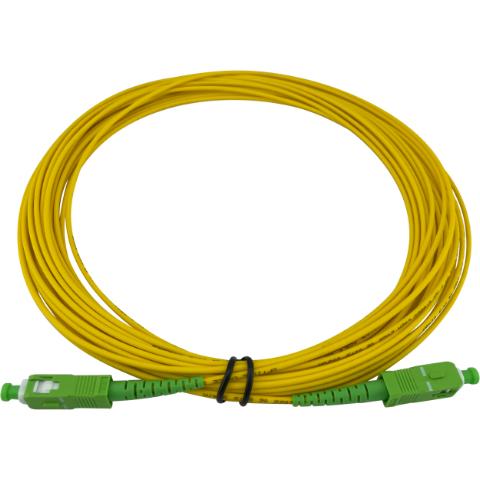 ECS Patchkabel SC/APC - SC/APC Simplex 9/125µm 2 mm 25,0m