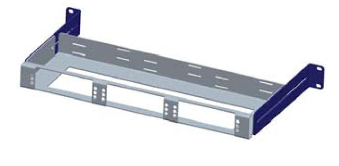 CommScope 19" OCM1+2 splitterholder 1HE ramme til 3x OCM1/LGX eller 6x OCMF