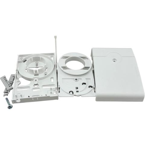 CommScope Indendørs Kunde Vægudtag - excl. extentionkit uden "Shutter & Reatiner" Til 1 x SC simplex eller 1 LC duplex