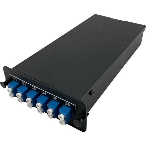 OPAL Kassette 6 x LC Duplex SM f/Break-Out kabel Starlight