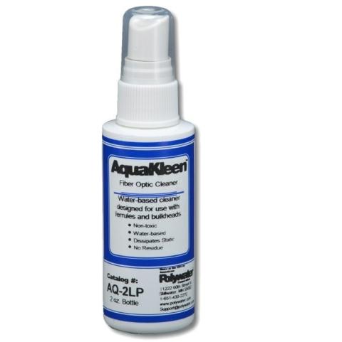 Polywater AquaKleen - Fiber Optic Cleaner Sprayflaske 60ML. Vandbaseret. Til splidsning og end-fase rensning