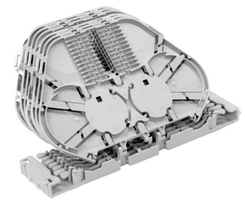 CommScope FIST Splidsekort modul 8 kort á 12F - SMOUV 8UMS Bøjningsradius ø20mm FIST-SOSA2-8SLE-S