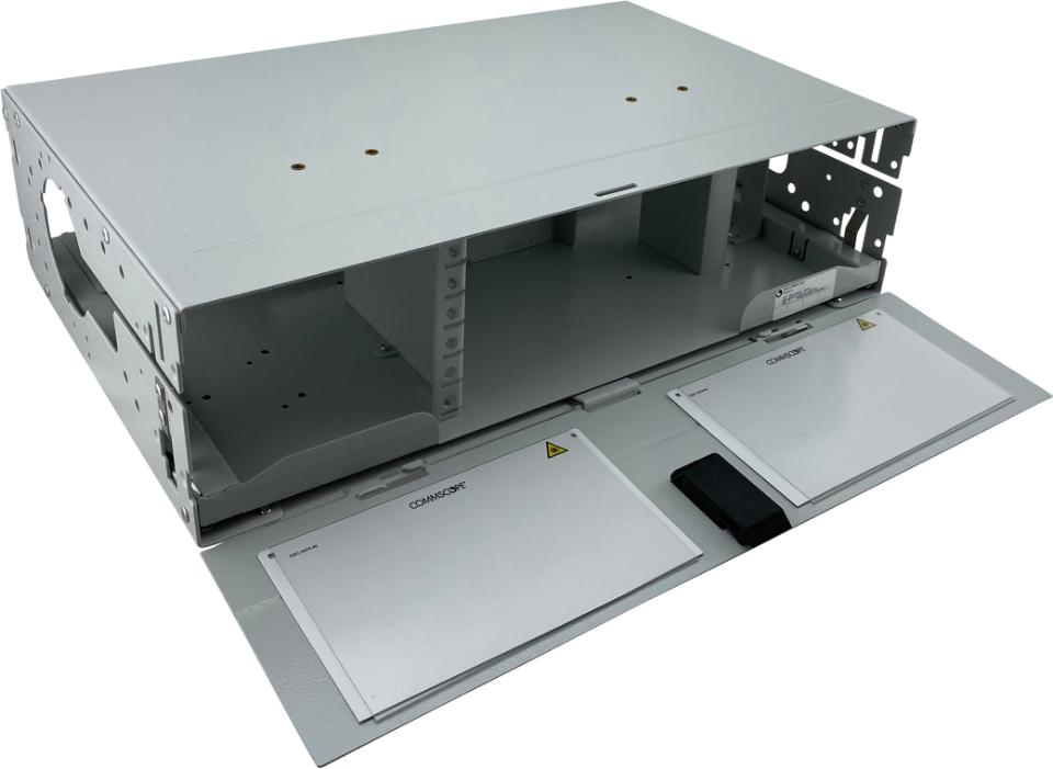 CommScope 19" Splitterholder til 6x OCM5 moduler 5ETSI/3HU=125mm