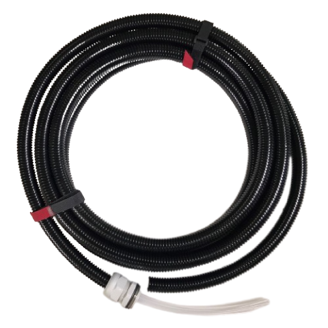 CommScope PG29 forskruning med 8x FOPT rør 6,4 meter (PTS8) Anvendes til udvidelse, derfor er forskruningen mindre end ellers (uden skaller)