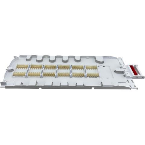 CommScope FOSC Splidsekassette med 6 splidsemodul til 12 splidsninger hver