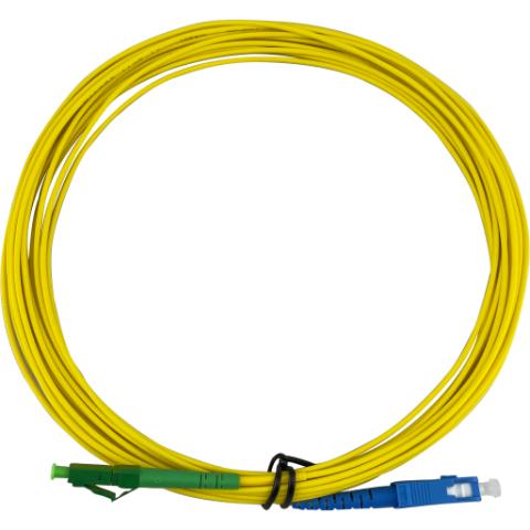 ECS Patchkabel LC/APC - SC/UPC Simplex 9/125µm 2,0mm 7,5m