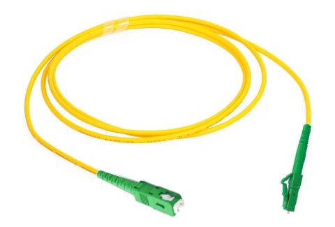 CommScope Patchkabel LC/APC - SC/APC Semitight Simplex LSZH SM G657A Telecom standard 5M Grade B