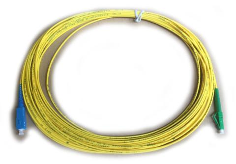 CommScope Patchkabel LC/APC - SC/UPC 12M Semitight Simplex LSZH 1,7mm SM G657A Telecom standard Grade B