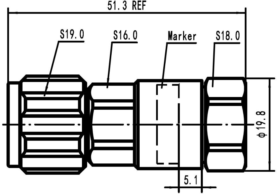RFS Connector N-Male SCF ½" OMNI FIT Standard CO3 family