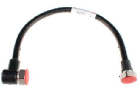RFS Jumper 7-16 DIN-Male / 7-16 DIN Male Right angle Premium 6M Low loss
