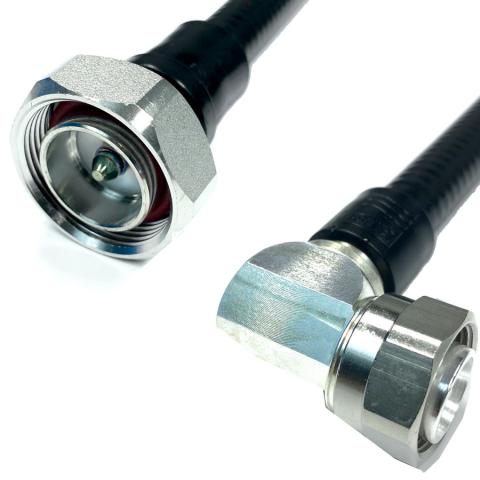 RFS Jumper 7-16 DIN-Male / 7-16 DIN Male Right angle Premium 6M Super flexible 7M7MRS12-0600