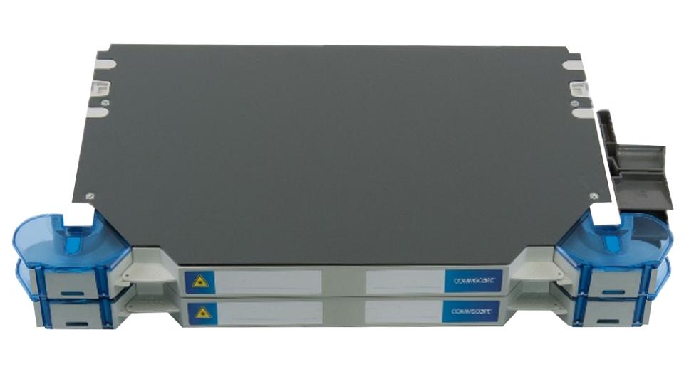 CommScope FACT Patch/Patch 96 V2 LC/APC inkl. 4x12 duplex adaptors Patchkabeludgang ind og ud i samme side