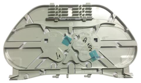 CommScope FACT SASA 1x 1:2 (50/50) med monteret splittermodul 4xSMOUV positioner