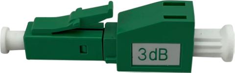 Dæmpeled LC/APC 3 dB 9/125µm