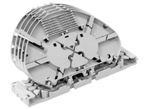 CommScope FIST Splidsekort modul - 5 kort à 12F - SMOUV 8UMS FIST-SOSA2-5SE-S
