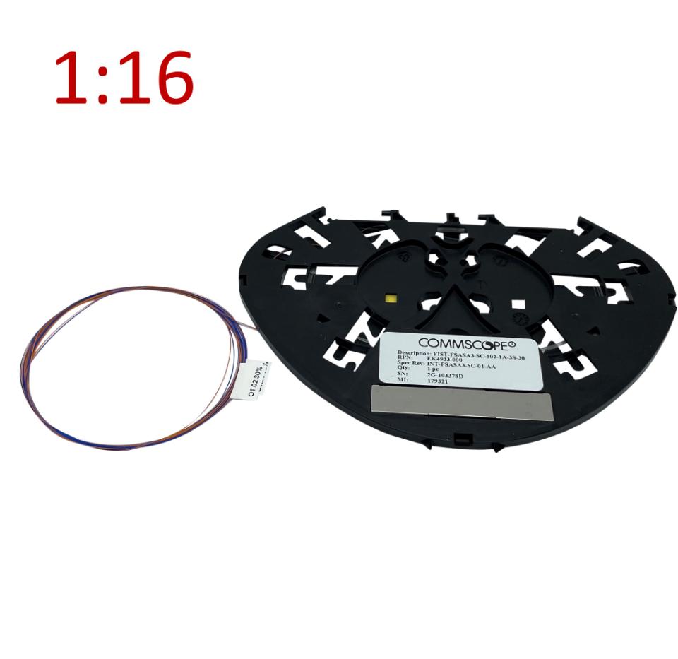 CommScope Splitter 1:16 FSASA SC 1UMS