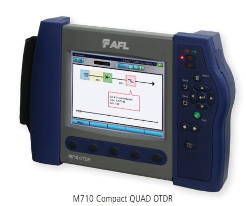AFL M710 OTDR Quad 850/1300/1310/1550