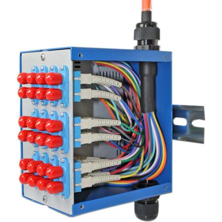 DIN Space - SNAP Patchpanel XL 48x LC Singlemode 8517.62.0050