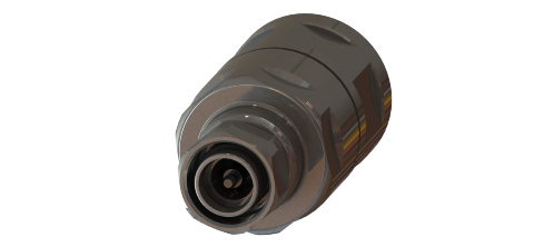 RFS 4.3-10 Male Straight Connector for 7/8" Coax Cable, OMNI FIT™ Premium, O-Ring and compression sealing