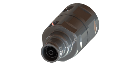 RFS Connector 4.3-10 Female Straight for LCF 7/8" OMNI FIT Premium for CELLFLEX 7/8" 43F-LCF78-E01