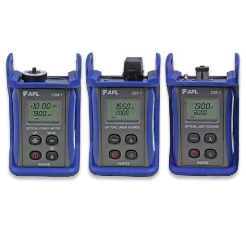 AFL Power Meter/light source kit CKSM-2 Kit indeholder: 1 stk. CSS1-MM, 1 stk. CSS1-SM 1 stk. Powermeter CSM1-2