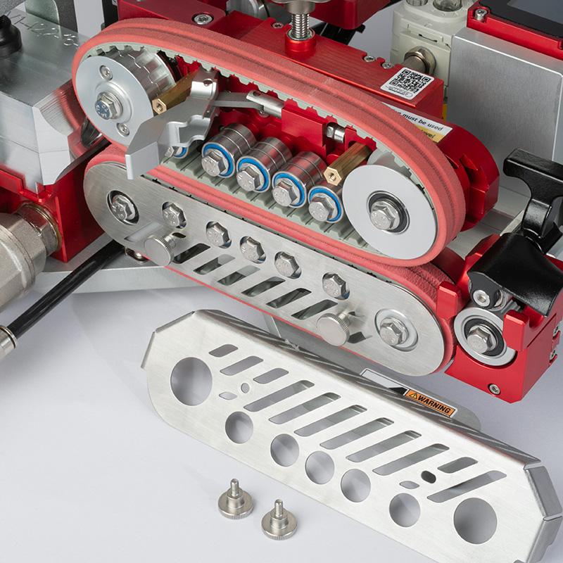 Jetting V2 blæsemaskine med joystick controller forberedt til logger. 2,4-16mm, rør 7-50mm. 550N. V2 leveres med Ductlube, Service Kit samt Transportkasse med laserskåret skumindlæg Ny model 2025