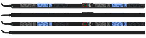 Enlogic Metered PDU, Input 400V 3ph, 16A / Output 230V, 16A (6) 1-pole, no internal circuit breakers outlet 36*C13/6*C19, Black 5 year warrenty