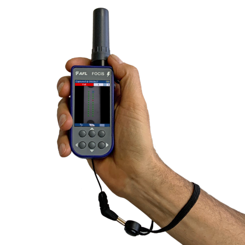 AFL FOCIS Lightning Adaptor Tip, Extended LC APC Bulkhead, OPTIPOP-R2, Two Slots, SC, FC, ST Simplex & Duplex MU & LC